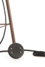 Floor lamp 42x133 cm BIBURY wood print dark brown+terra