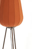 Floor lamp 42x133 cm BIBURY wood print dark brown+terra