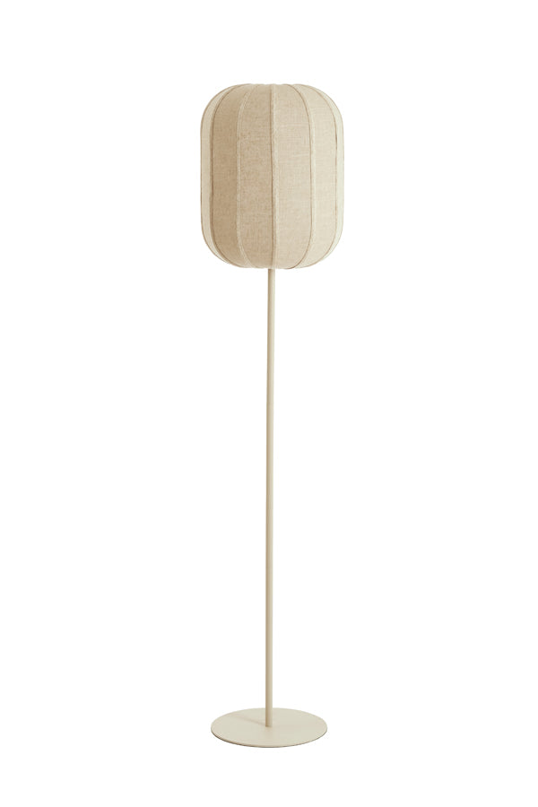 Floor lamp 35x165 cm SOLUNE natural+cream