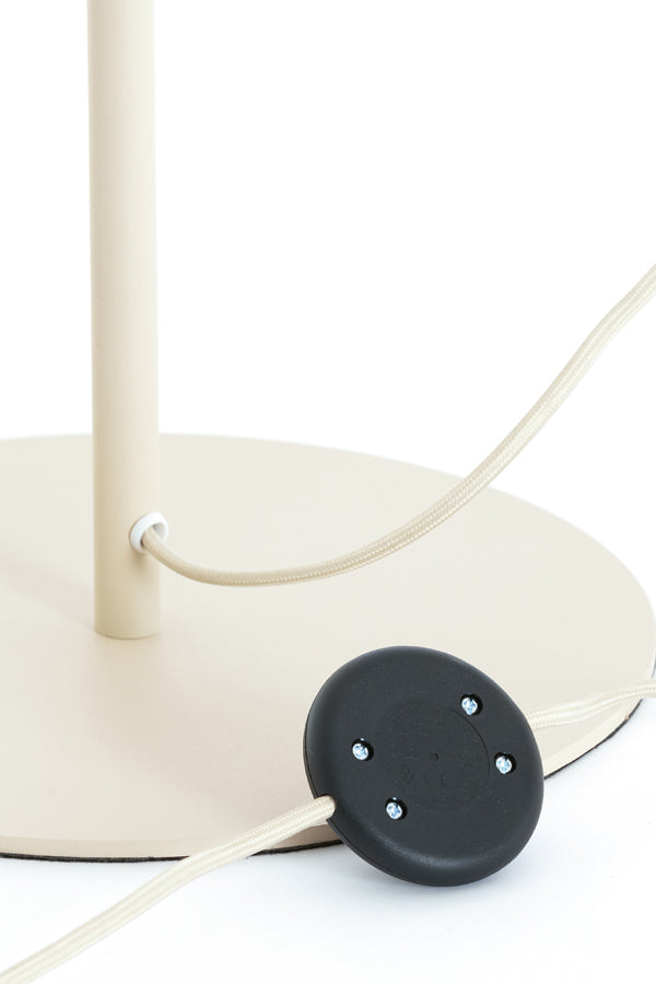 Floor lamp 35x165 cm SOLUNE natural+cream