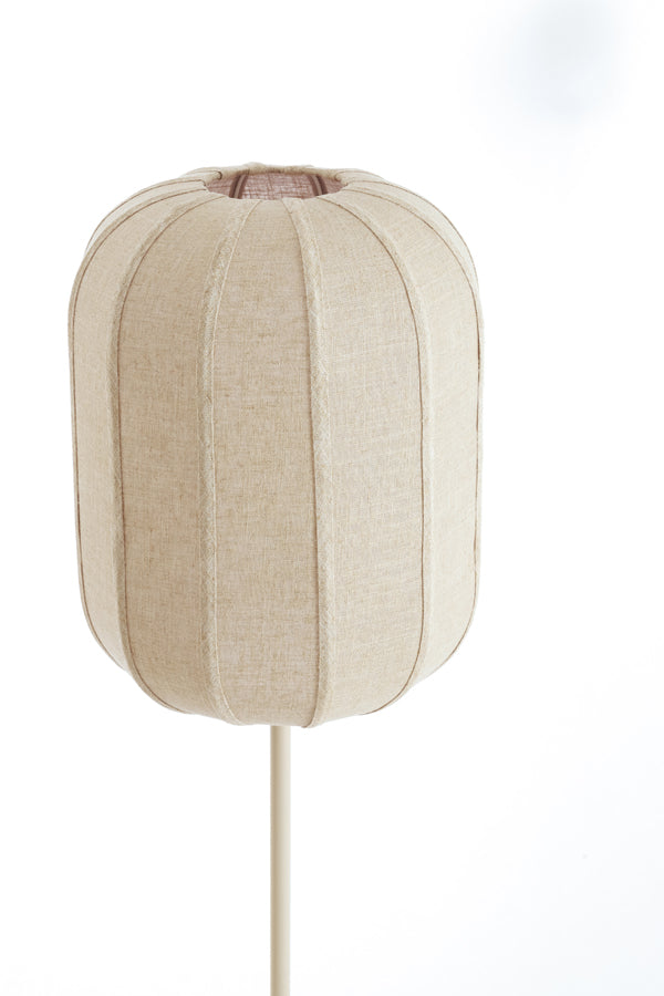 Floor lamp 35x165 cm SOLUNE natural+cream