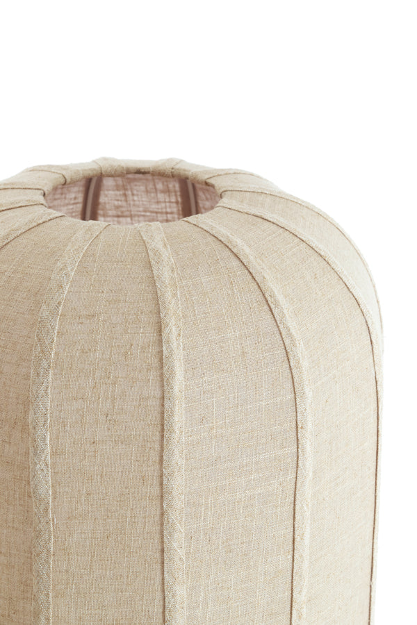 Floor lamp 35x165 cm SOLUNE natural+cream