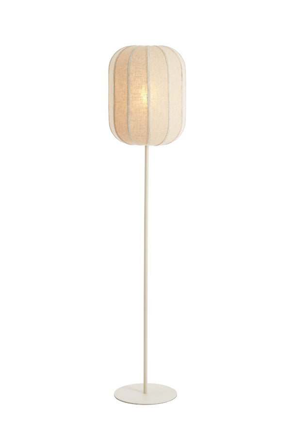 Floor lamp 35x165 cm SOLUNE natural+cream