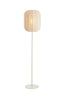 Floor lamp 35x165 cm SOLUNE natural+cream