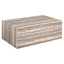 Sofa element Dulce grey coffee table