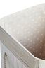 Kankyo White Bamboo Laundry Hamper