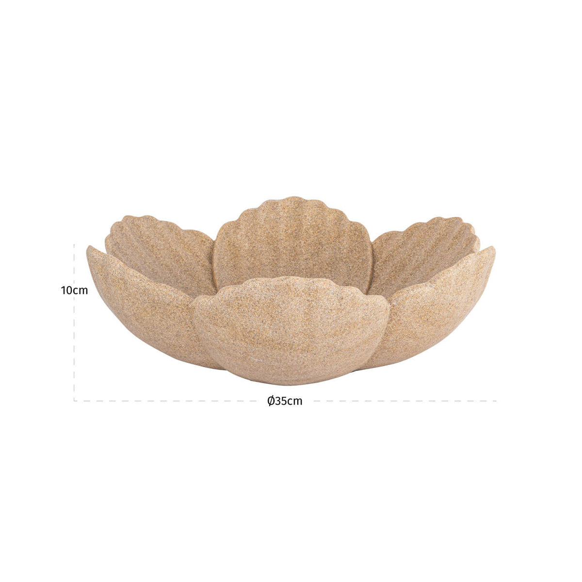 Bowl Shellie beige small