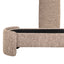 Bench Cupid mocca linear with storage