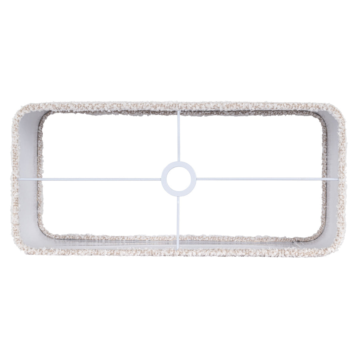 Lampshade Marly lovely cream rectangle large