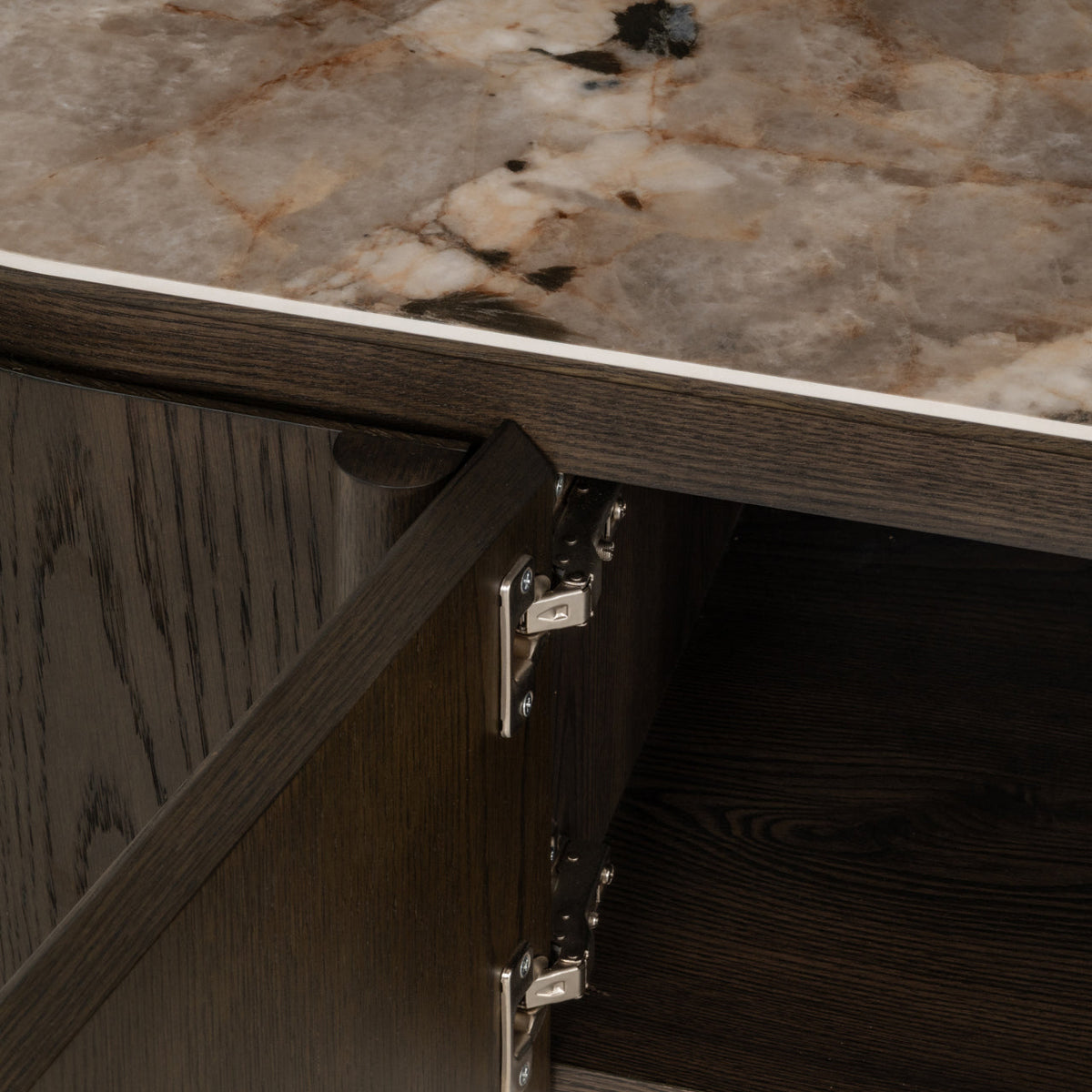 TV cabinet Langford brown 