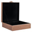 Storage box Floral brown large
