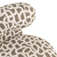 Lounge chair Kaya weave brown swivel