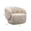 Lounge chair Milano beige tiger