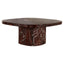 Coffee table Orchid burgundy