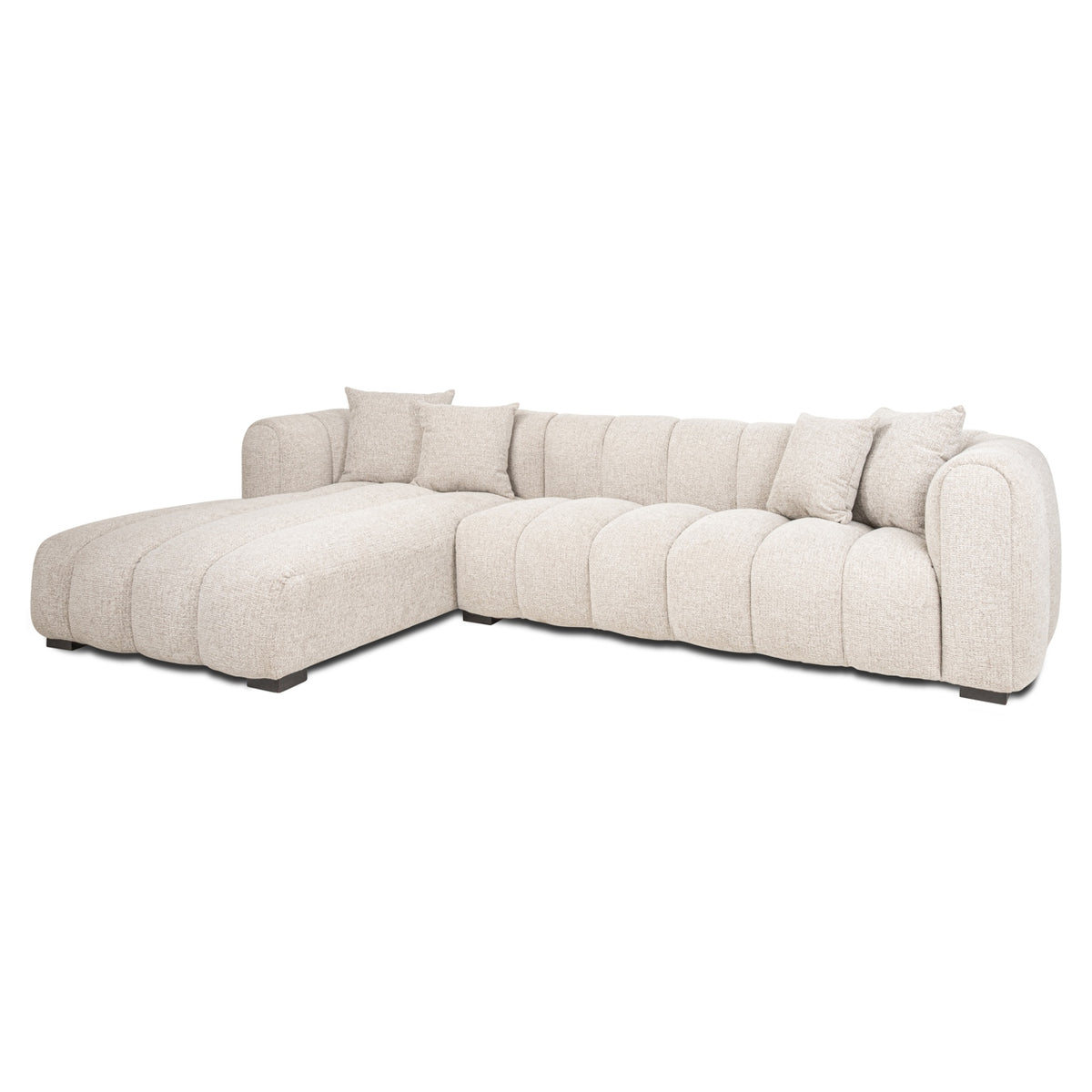 Sofa Novaro natural fancy lounge left