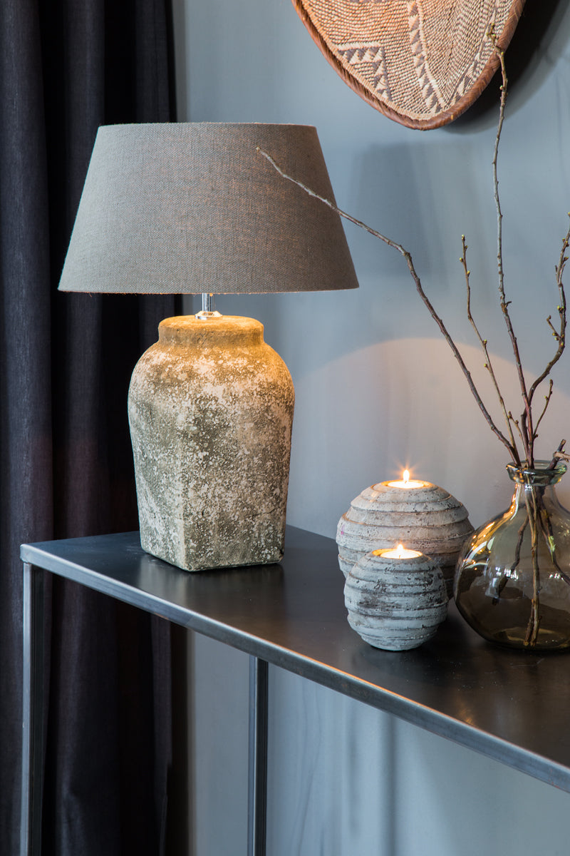 Shade round 35-25-19 cm LIVIGNO liver