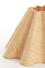 Shade round wave 35-10,5-20 cm BEZAHA raffia natural