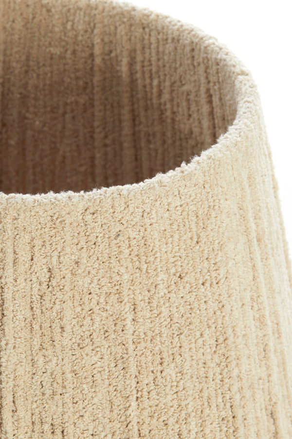 Shade round 45-30-40 cm MEDANA chenille cream