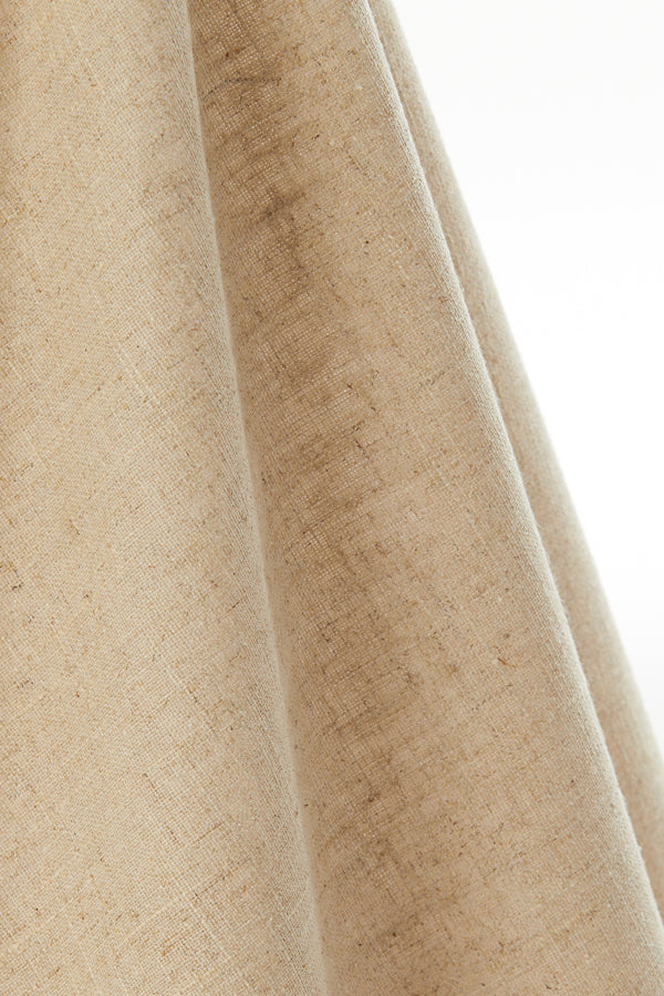 Shade round wave 50-18,5-45 cm BEZAHA linen natural