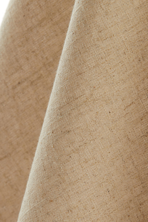 Shade round wave 50-18,5-45 cm BEZAHA linen natural