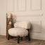Lounge chair Ornella beige angora