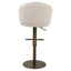 Bar stool Beverly natural fancy swivel