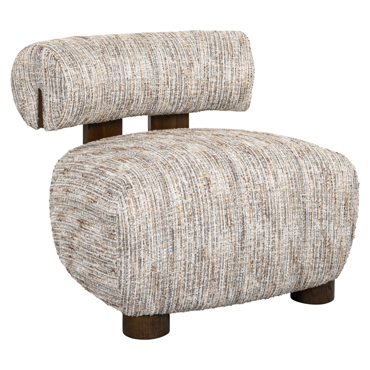 Lounge chair Arabella greige coco