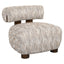 Lounge chair Arabella greige coco