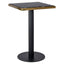 Bistro table Zenza black/gold 50x50