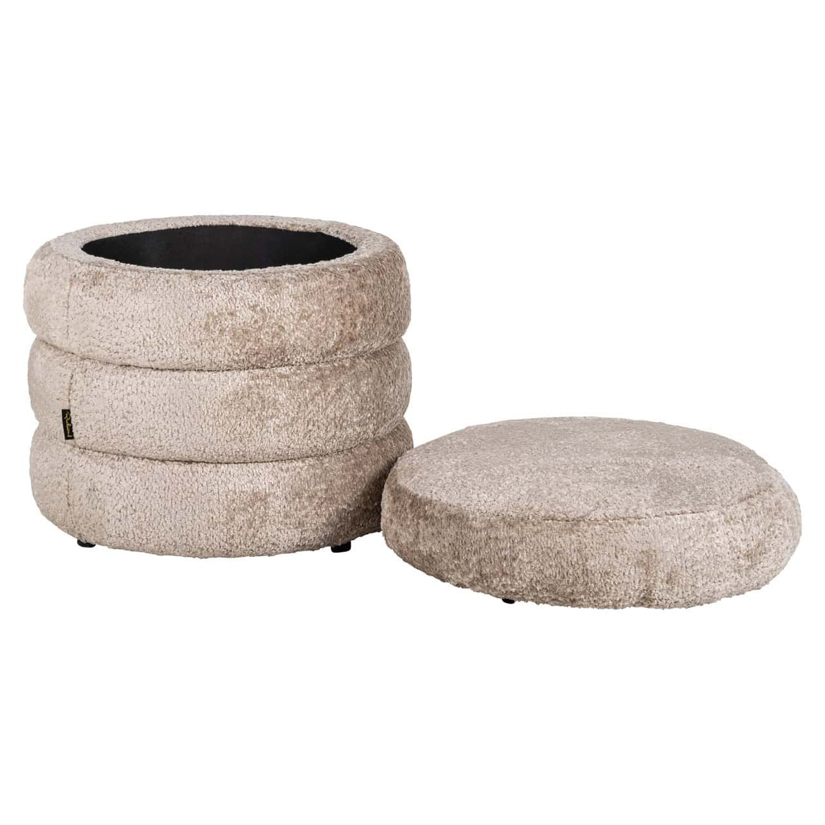Pouffe & Footstool Adele sheep natural