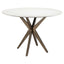 Dining table Maisy white 114Ã˜
