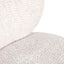 Lounge chair Jace lovely cream swivel