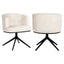 Dining chair Cheyenne niagara beige swivel