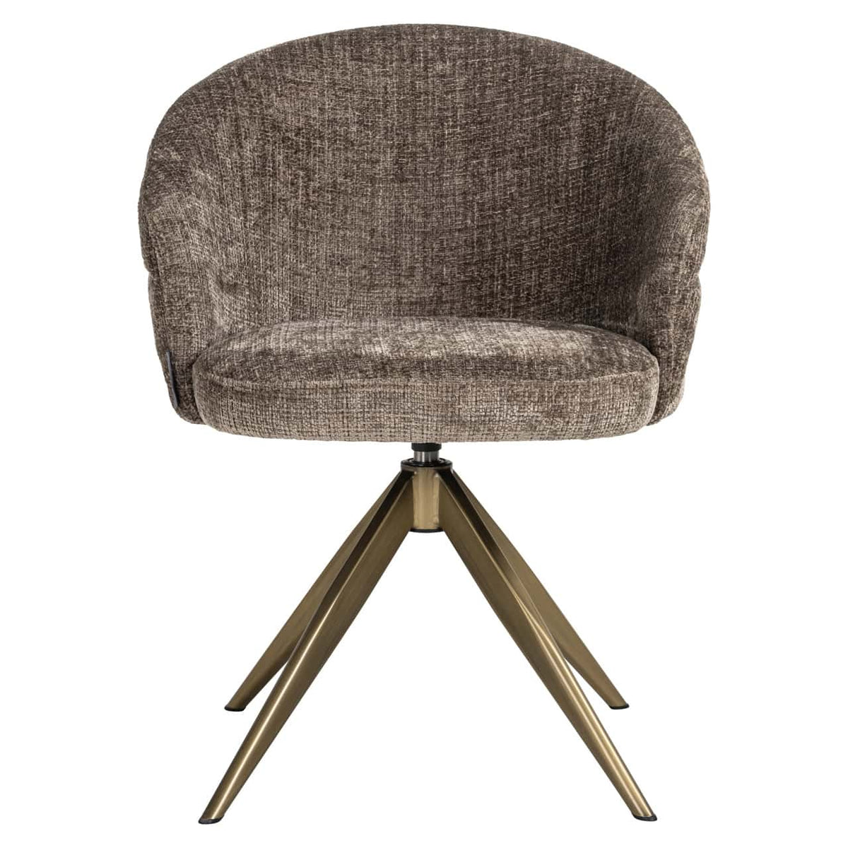 Dining chair Zendaya niagara stone swivel