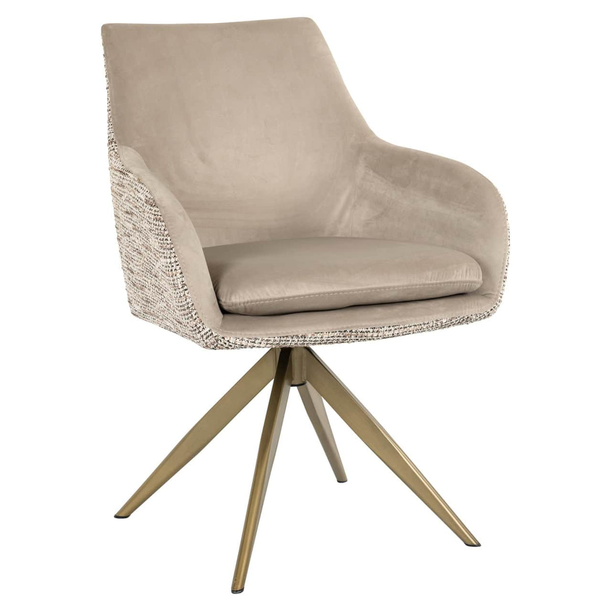 Dining chair Lisonne trendy nature swivel