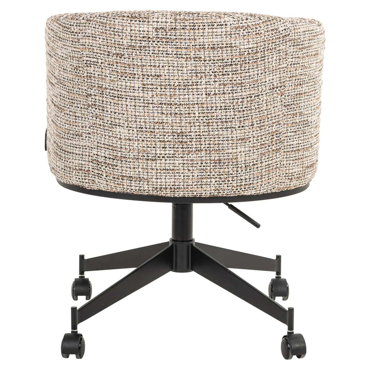 Dining chair Rochenne trendy nature swivel on wheels