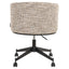 Dining chair Rochenne trendy nature swivel on wheels