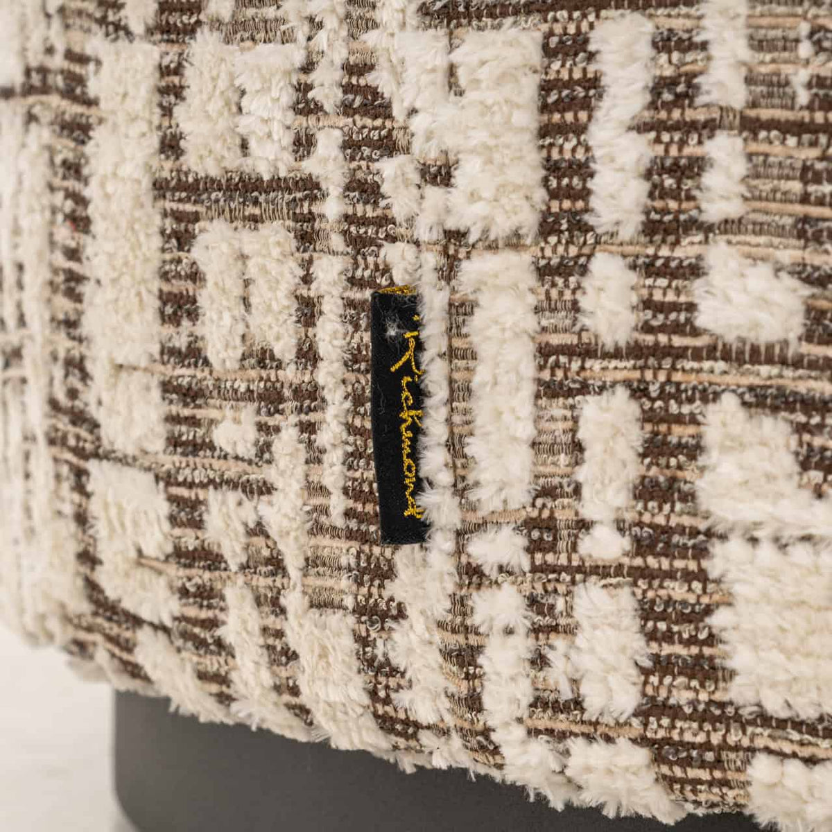 Pouffe & Footstool Lexie cream 70Ã˜