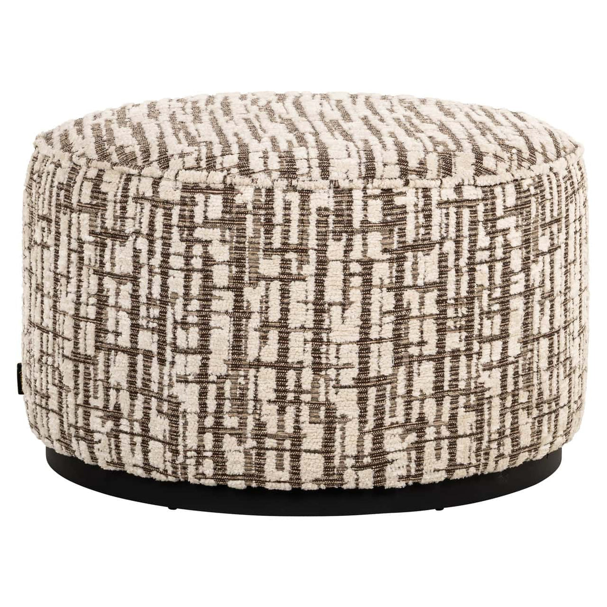 Pouffe & Footstool Lexie cream 70Ã˜