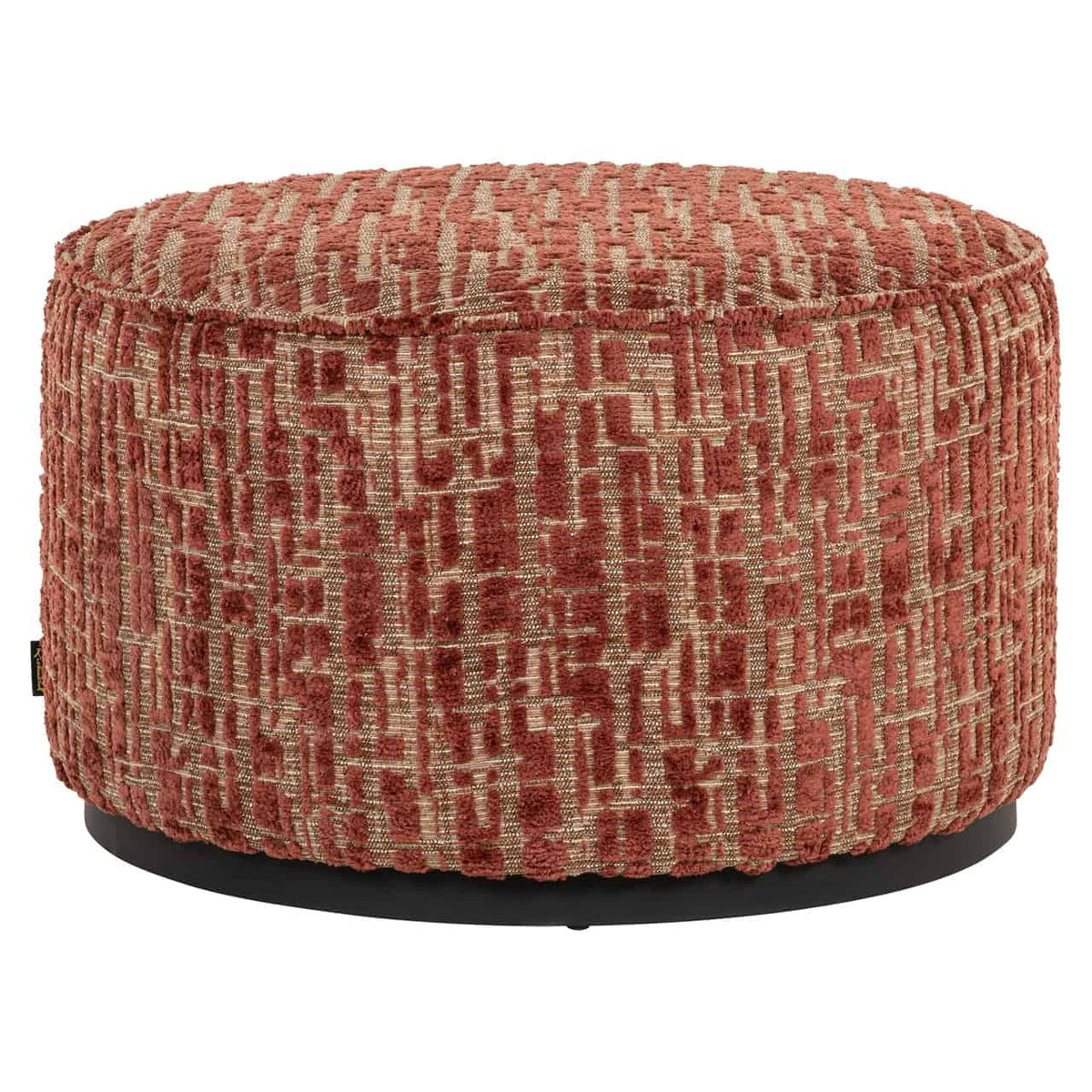 Pouffe & Footstool Lexie terra 70Ã˜