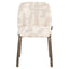Dining chair Lana beige graffic (Set of 2)