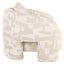 Lounge chair Tuscany beige graffic