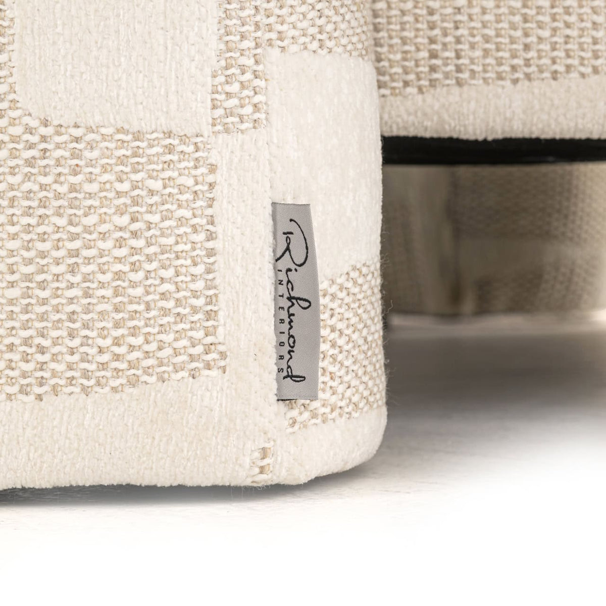 Lounge chair Tuscany beige graffic