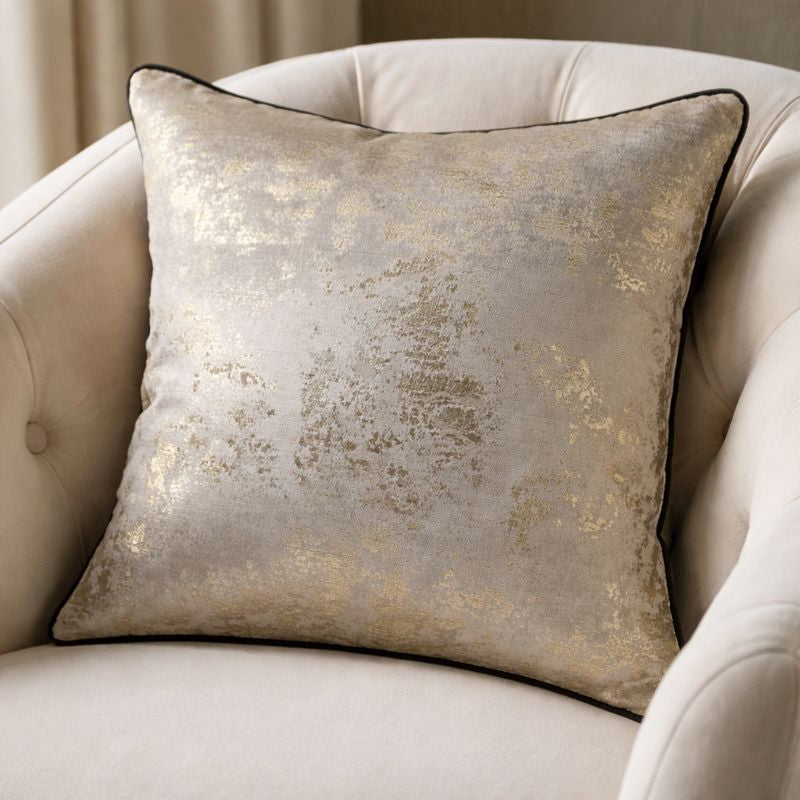 Paul Moneypenny Spoiltrotton Gold Cushion