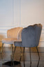 Dining chair Pippa khaki velvet