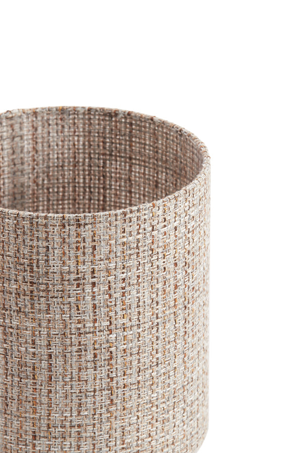 Shade cylinder 25-25-27 cm OKAVI light brown