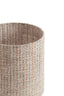 Shade cylinder 25-25-27 cm OKAVI light brown