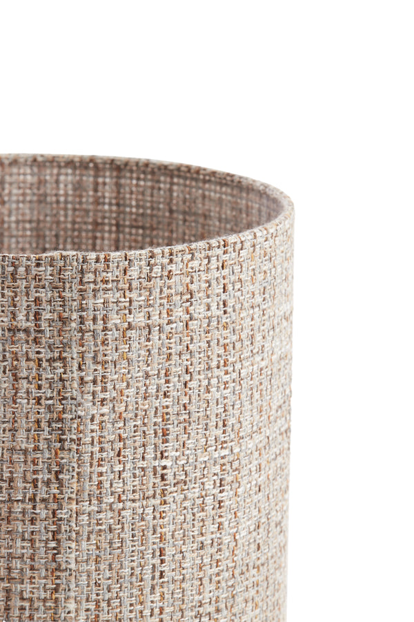 Shade cylinder 25-25-27 cm OKAVI light brown