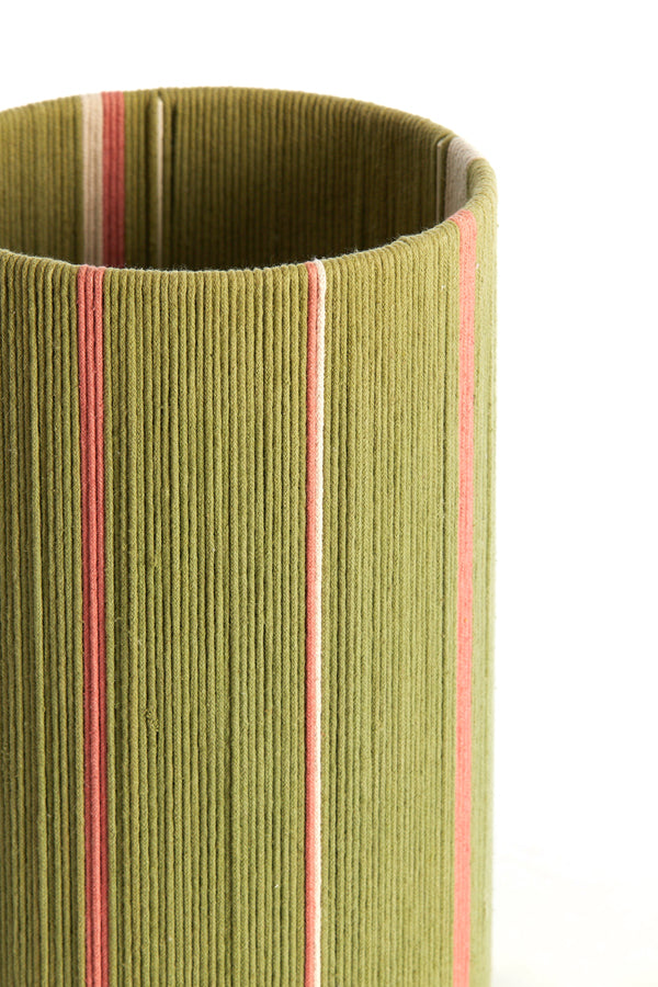 Shade cylinder 25-25-36 cm MEDAN green+pink+cream