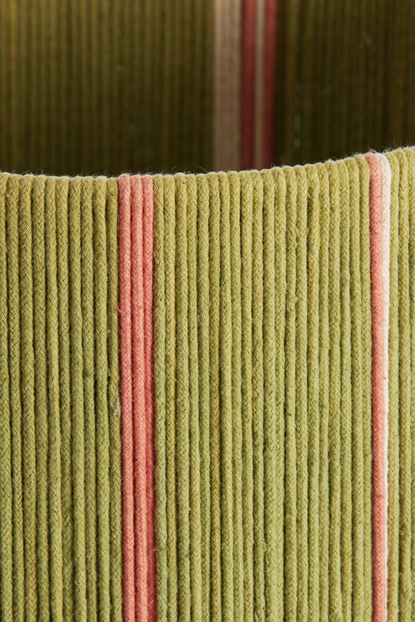 Shade cylinder 25-25-36 cm MEDAN green+pink+cream